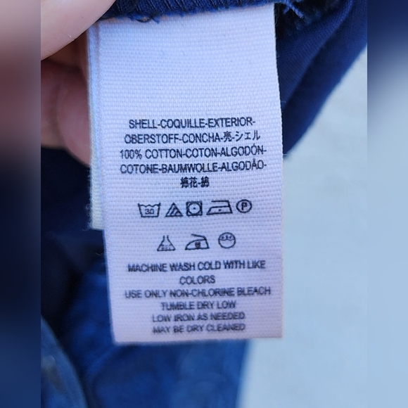 SMALL women FREE PEOPLE short sleeve open shoulder blue Jumpsuit Denim Chambray - Picture 15 of 16